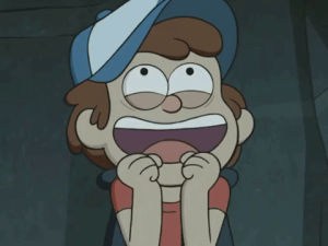 gravity falls,excited,oh boy,fanboy