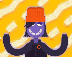 animation,cool,dude,characters,motion design,johnnny2x4,parappa,stoney,kinky sketch,artist,art,funk