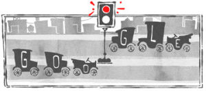 anniversary,news,day,google,traffic,every,electric,system,signal,marks,when was the first traffic light installed