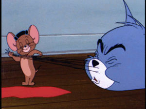 tom and jerry,cartoon,fighting,guitar