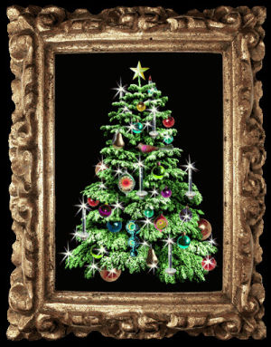 christmas tree,christmas,picture frame