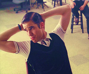 blaine anderson,glee,artie abrams,blartie,man i give up wah,i really love this performance man