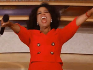 awesome,oprah,great,oprah winfrey,im so excited,shouting,excited,women,emotions,exciting,you rock