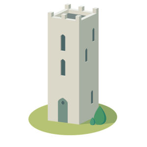 tower,vector,animation,illustration,castle,middle age,cats is cats
