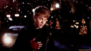 mistletoe,new,justin bieber,snow,justin,jb,under the mistletoe