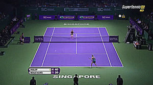 tennis,2014,singapore,serena williams,wta,simona halep,ana ivanovic,eugenie bouchard,bnp paribas,wta championships