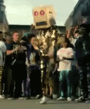 dancing,robot,lmfao,dance party