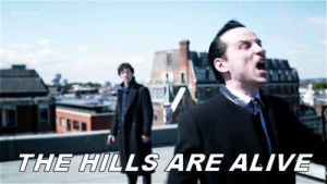 sherlock,jim moriarty,the hills are alive with the sound of sherlock