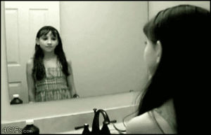 mirror,girl,unexpected