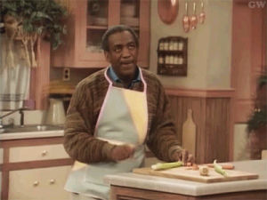 cosby,80s,food,retro,1980s,cooking,bill cosby,the cosby show,cliff huxtable,michael chernus