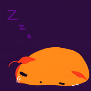 sleepy,emoji,cat,cute,animals,artists on tumblr,animal,tired,orange,purple,cindy suen