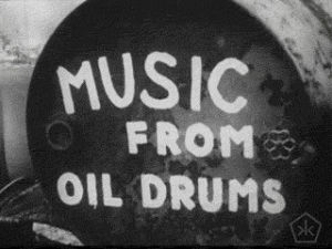 music,black and white,vintage,culture,1950s,documentary,drums,oil,digital humanities,excets,digital curation,trinidad,4 horseman