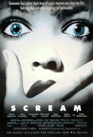 wes craven,ghostface,movie,poster,saga,sidney prescott,scream 4,android18