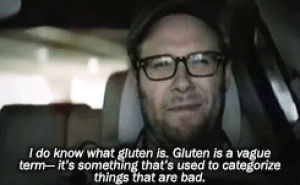 gluten,this is the end,fat,seth,gluten free,seth rogan,calories