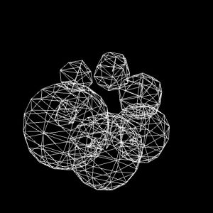 geometry,black and white,loop,processing,simple,orbit