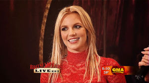 laughing,laugh,britney spears,britney,gma,good morning america