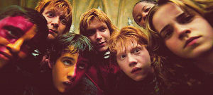 ron,harry potter,harry,george,hermione,fred,neville,poa,seamus