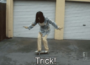 jen okazaki,skateboarding,trick,chris lilley,angry boys,tim okazaki