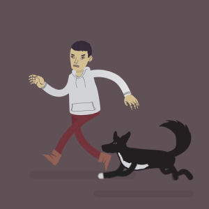 dog running,animation,illustrator,dog,after effects,run cycle,original work