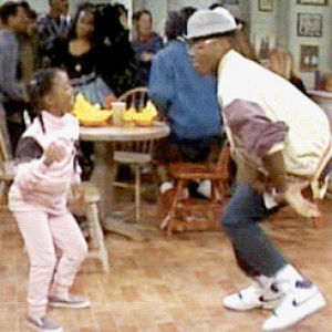 african american,a different world,television,dancing,black people,blackpeople,africanamerican,get it,keshia knight pulliam,rudy huxtable