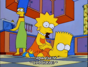 season 6,bart simpson,marge simpson,lisa simpson,angry,episode 24,mother,brother,sister,6x24