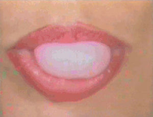 vhs,bubble gum,lo fi,lips,90s,vintage,80s,retro
