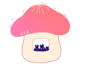 rain,london,animation,loop,illustration,kawaii,drawing,fantasy,weather,mushroom,bunnies,artist on tumblr,fairy tale,ytr,yoyo the ricecose