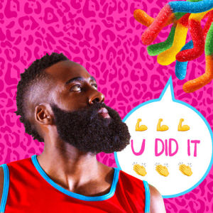congrats,nba,houston rockets,nba playoffs,james harden,trolli,rockets,weirdly awesome,sour brite crawlers,or not p
