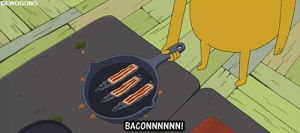 bacon,adventure time,cooking