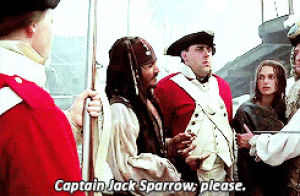 jack sparrow,movies,johnny depp,pirates of the caribbean,potc,kiera knightley,captain jack sparrow please