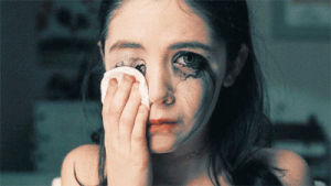 eyeliner,depressed,sad,eyes,makeup