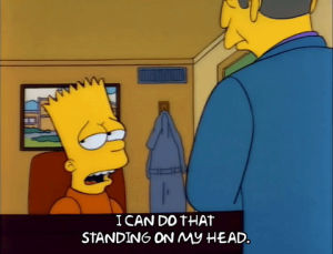 season 3,bart simpson,episode 18,bored,principal skinner,3x18,unamused,glancing