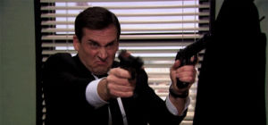 guns,the office,gun,michael scott