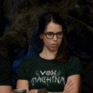 laura bailey,vexahlia,crosseyed,travis willingham,reaction,what,eyes,confused,and,nerd,dragons,geek,now,huh,react,cross,dungeons and dragons,laura,dnd,nerds,nerdy,role,travis,dungeons,critical role,geeky