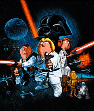 family guy,star wars,peter griffin