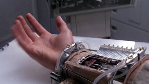 robot,cyborg,the empire strikes back,star wars,hand,thegoodfilms,movie