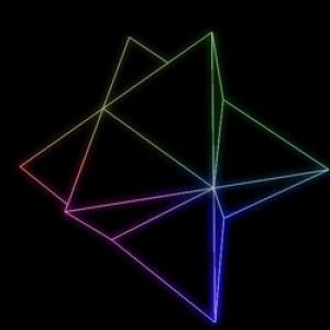tetrahedron,star