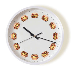 clock,good morning,time,burger,nom,cheeseburger,breakfast,morning,hungry,dinner,yum,lunch,carls jr,carlsjr,breakfast burger