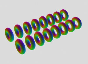 GIF hypertorus, best animated GIFs free download 