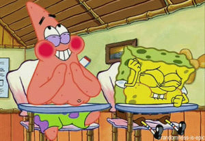 laughing,spongebob squarepants,haha,laugh,happy,lol