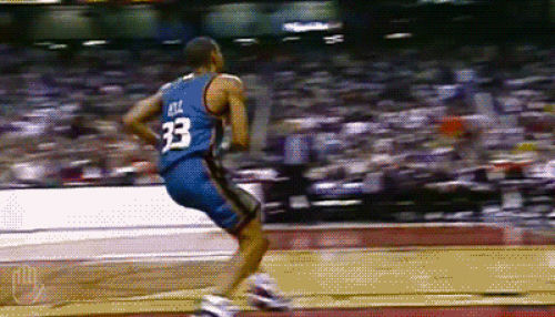 grant hill dunk