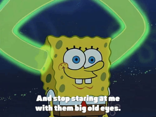 spongebob big shoes