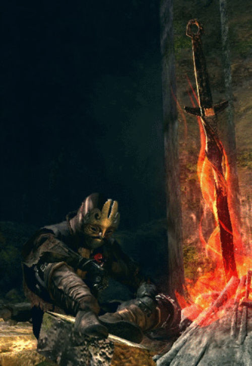 Dark Souls Bonfire Gif Hd - Germowp