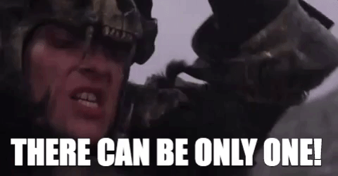 GIF Highlander There Can Only Be One There Can Be Only One Animated GIF Highlander There Can Only Be One There Can Be Only One Animated