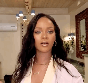 Rihanna reactions GIF GIFER - by Landaath