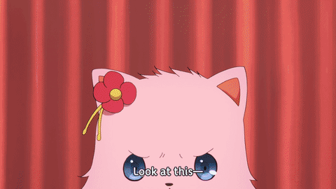 Anime point GIF - Find on GIFER