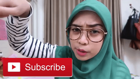 GIF ria ricis subscribe indonesia - animated GIF on GIFER