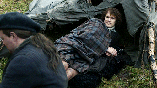 Sam Heughan Outlander Hungover Gif On Gifer By Mezijinn