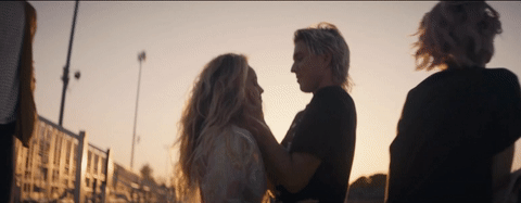 GIF forehead kiss music video kiss - animated GIF on GIFER - by Mikazilkree