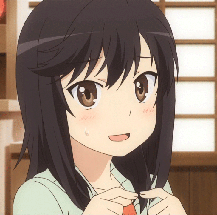 Bashful anime gif
